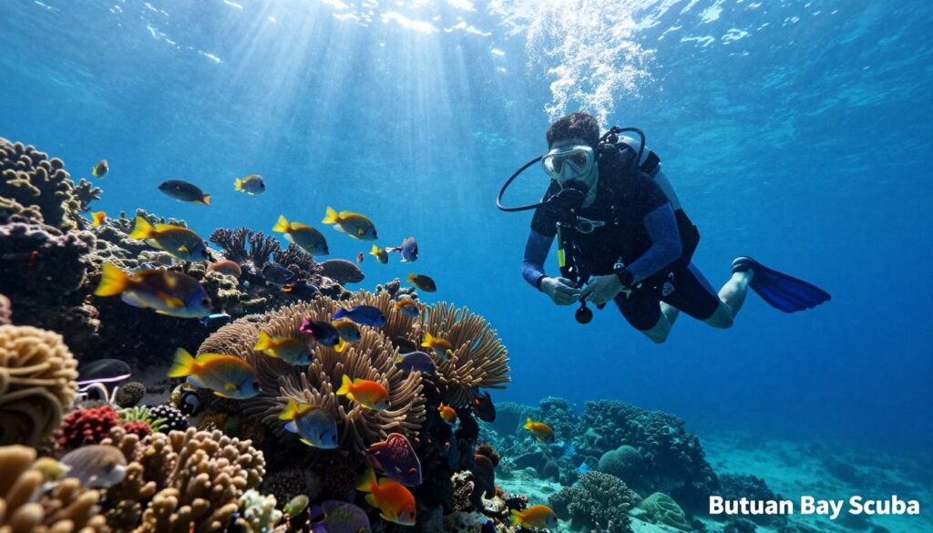 Scuba diving in Carmen Del Norte, Mindanao Island, Philippines